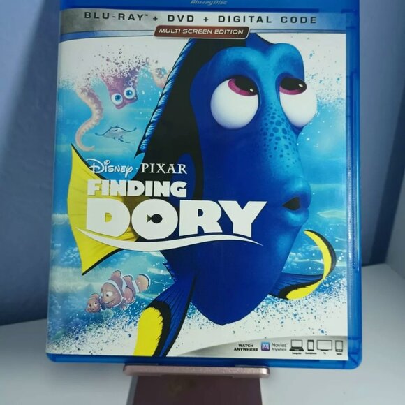Finding Nemo & Finding Dory Blu-Ray/DVD/Digital 3 Disc Combos Disney/Pixar DVDs - Picture 4 of 5